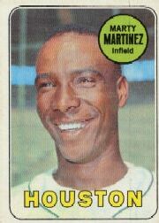 1969 Topps Baseball Cards      337     Marty Martinez RC